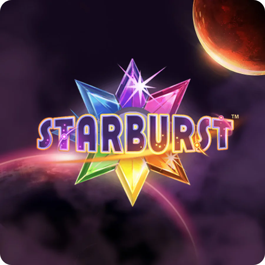 Starburst slot logo NetEnt officiell spelautomат