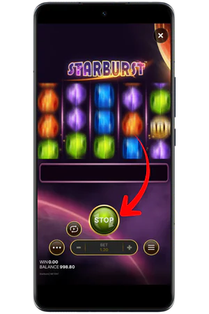 Starburst demo Wild symbol Respin funktion NetEnt